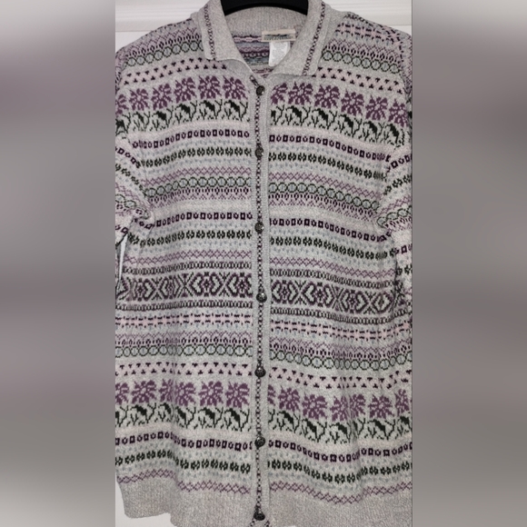 Vintage Northern Reflections Women's Cardigan - Picture 8 of 9